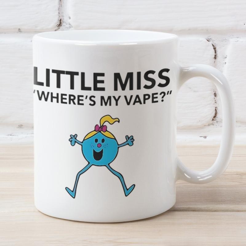 Little Miss Coffee and Tea Cup Mug - Stylish Ceramic Mug for Your Morning Drinks Drinkware Washable Tumbler teacup travels cups 3