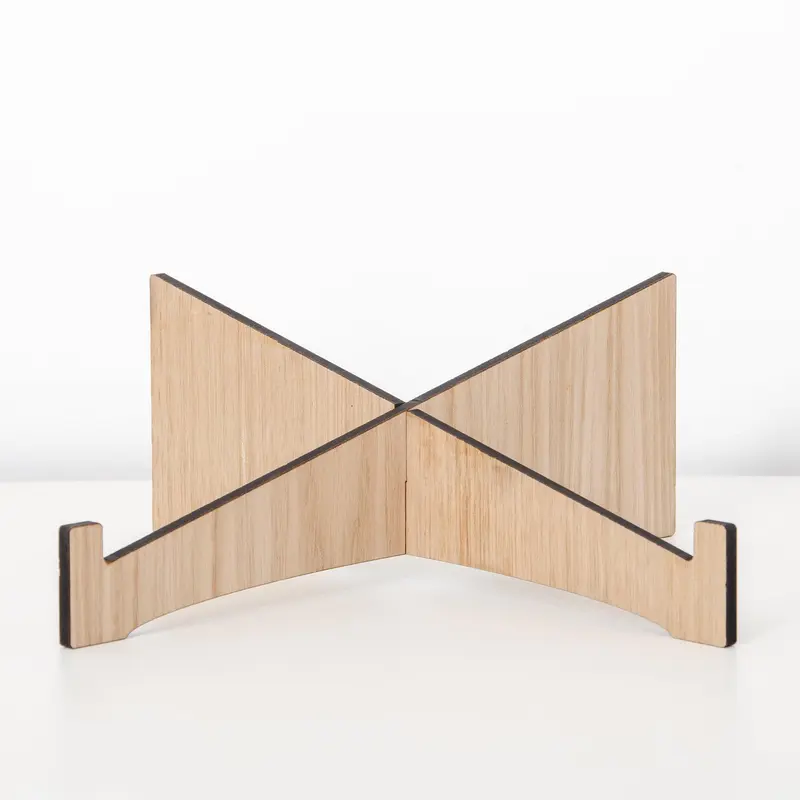 Eco wooden laptop stand 3