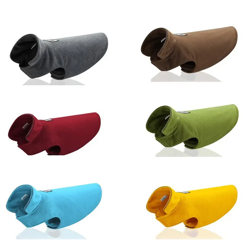 Dog Clothes Reflective Dog Jacket Small Big Dogs Soft Fleece Coats Autumn Winter Warm Dogs Pets Clothing dog  jumper 6