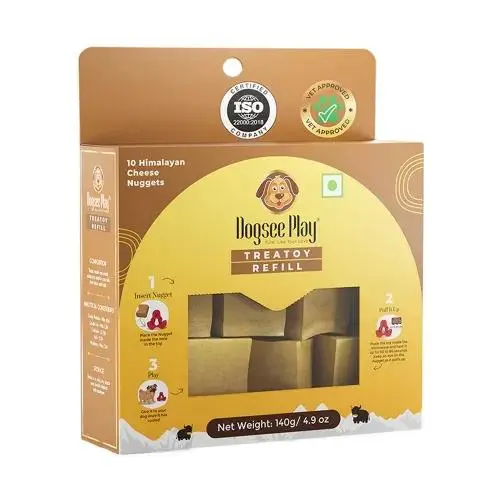 Dogsee Play Treatoy Refill Pack 140g - Preservative-Free Dog Snacks