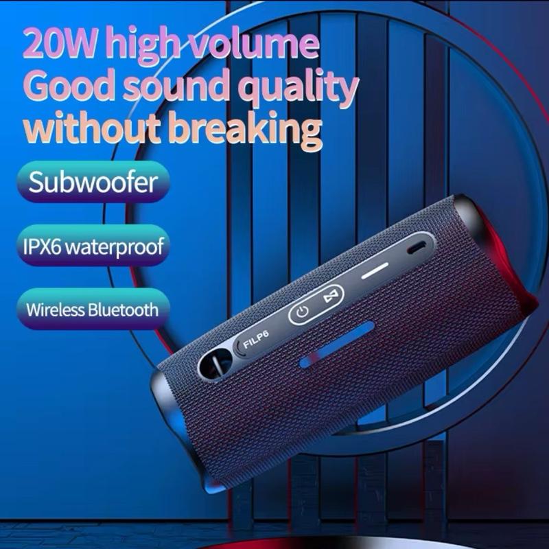 Wireless Bluetooth Speaker for Audio Playback on Smartphones 5