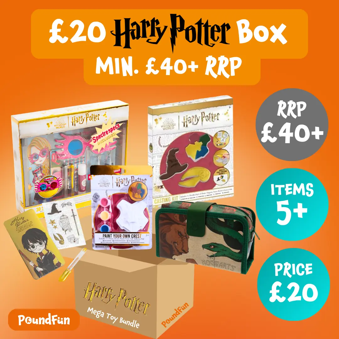 Harry Potter Mega Toy Bundle - Surprise Toy Box Including Crafts, Stationary, Accessories & More