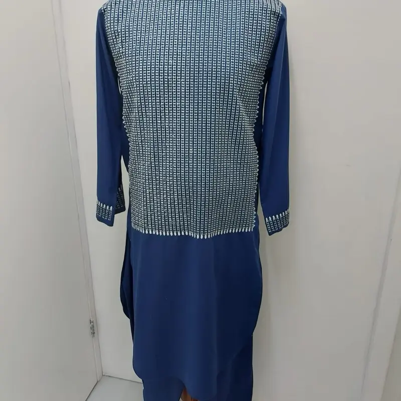 Durable Afghan Men’s Shalwar Kameez Wash and Wear Fabric - Long, Suits, Stylish, Menswear, Clothes, Formal, Traditional
