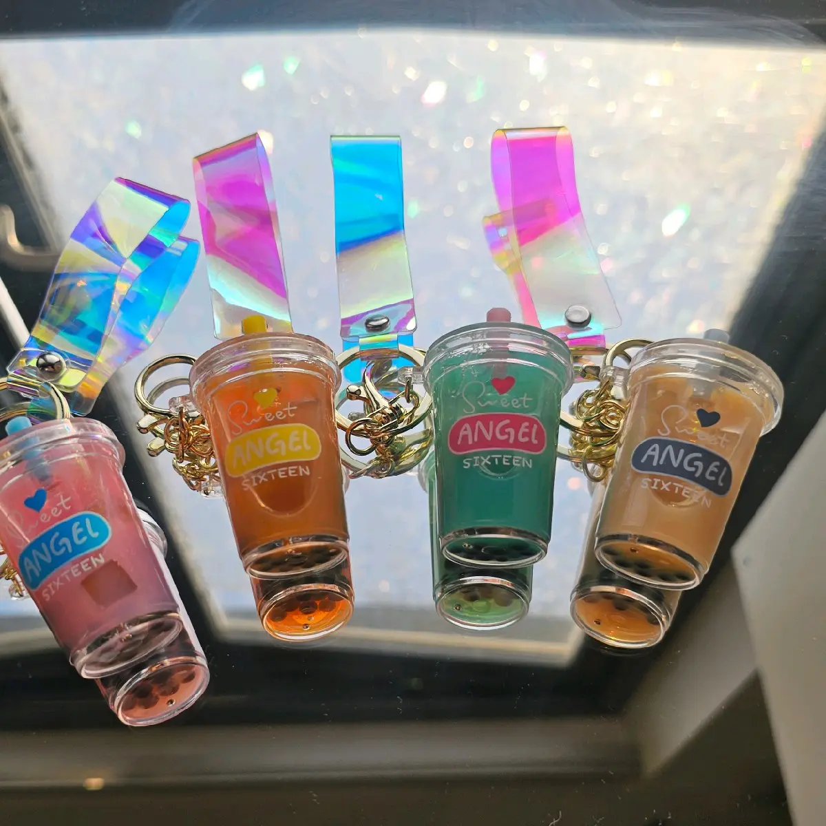 Bubble Tea Keychain
