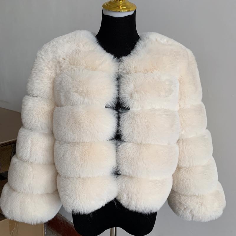 Product Introduction of [2024]Women faux Faux Fur Coat Autumn Winter High Quality Faux Fox Fur Coat fluffy coat fury elegant faux furr 7xl plus size women clothing1 18