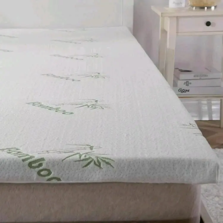 MI BADING SHOP Super Premium Quality Bamboo Memory Foam Mattress Topper All Size Single Double King Super King 2CM & 4CM 1