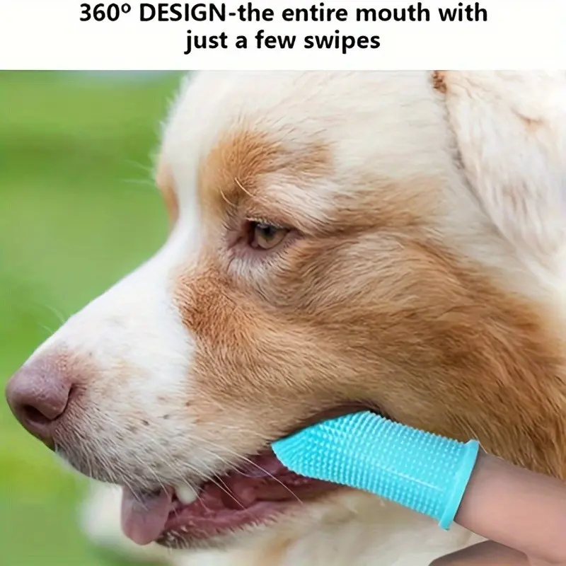 Gentle, Non-Toxic Silicone Dog Toothbrush - Durable Dental Care for Fresher Breath & Healthier Teeth 7