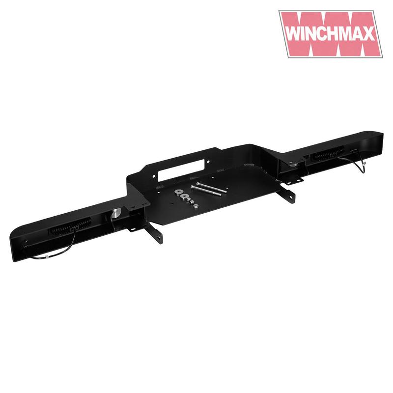 13,500lb (6,123kg) 12v Military Grade Winch. Defender Bumper, 25m x 10mm Armourline Rope, Remote Controls. 6