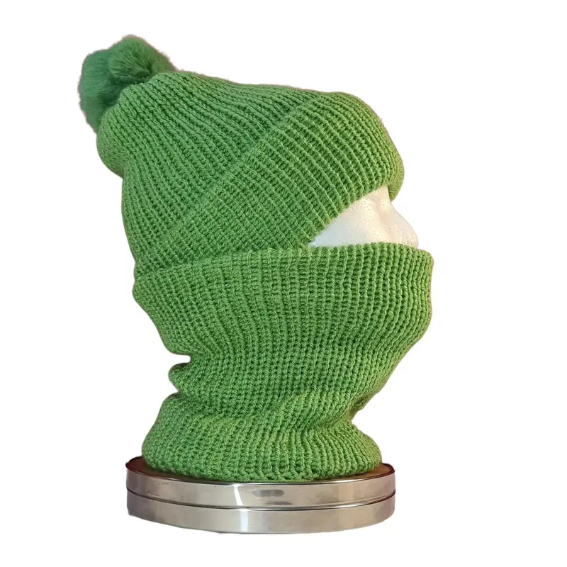 Cozy Knit Snood Neckwarmer for Men and Women - Versatile Fashion Accessory 5