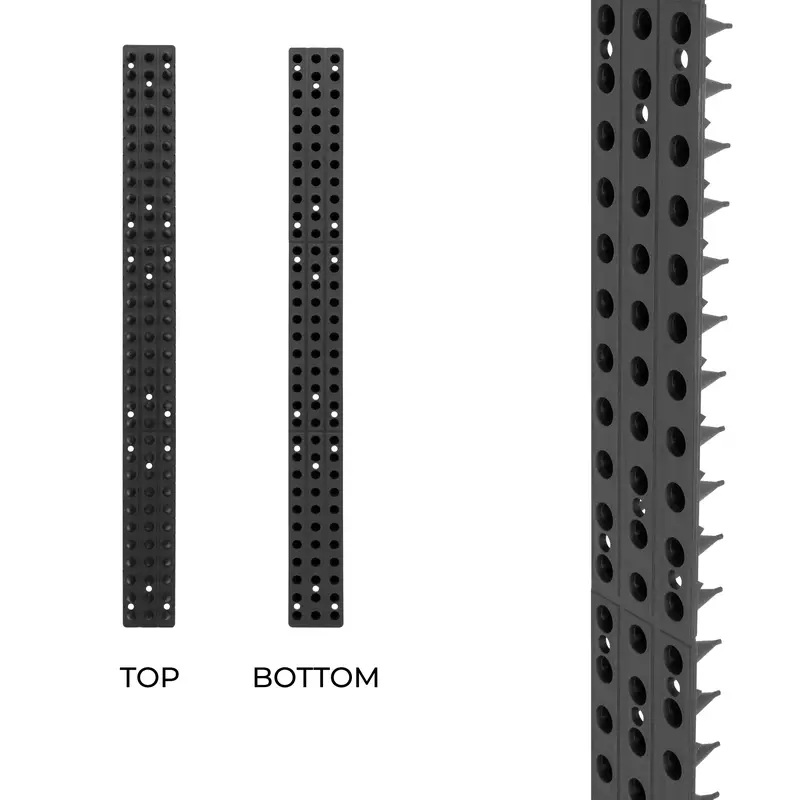 GardenKraft Anti-Climb Security Spikes - Pack of 10 / Keep Out Intruders, Burglars, Cats & Foxes & Birds / Home Security / 490cm Total Length - Can Be Cut / Flexible - Use on Fences, Walls 2