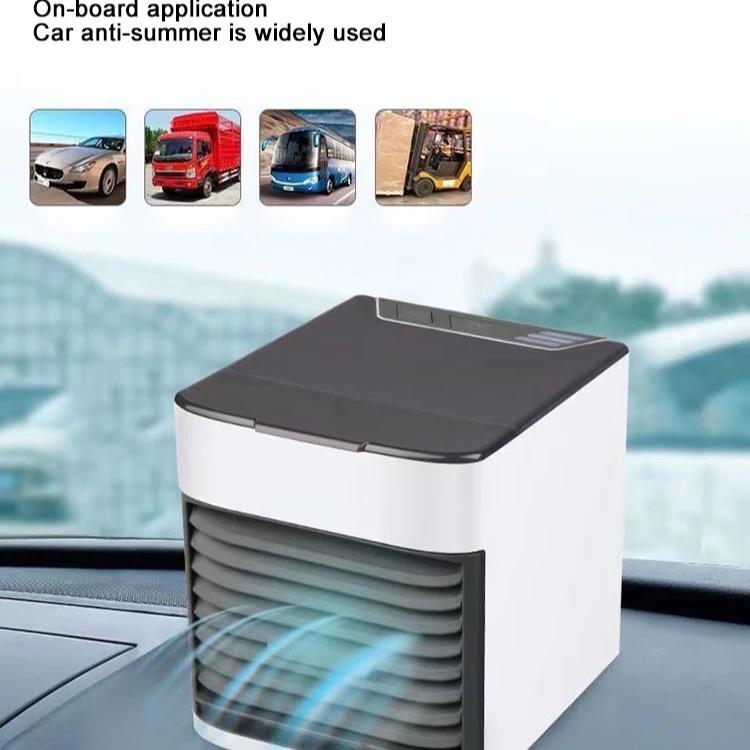Portable Mini USB Air Conditioner Cooler Cooling Fan Humidifier Evaporative Cool 4