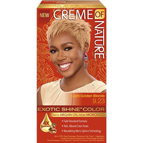 Creme Of Nature Exotic Shine Permanent Hair Dye With Argan Oil 7