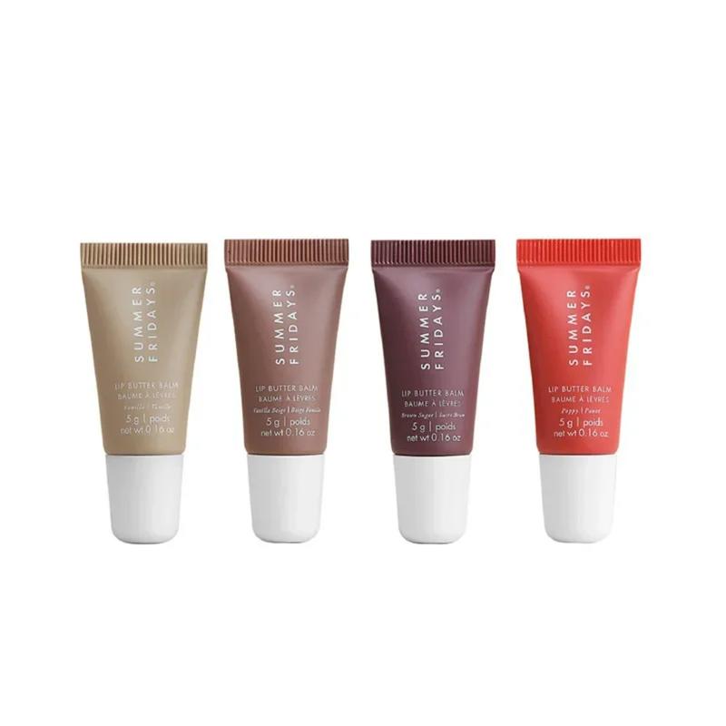 Summer Fridays Mini Butter Lip Balm Set Care Lip Balm Smoothing Lip Lines Lasting Nourishmen Soft Essential Moisturizing Skincare Comfort Moisturizer Moisture 1