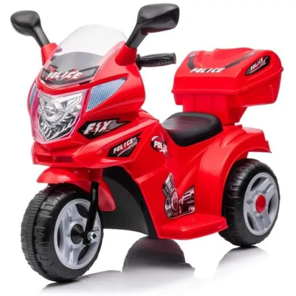 6V 3-Wheel Kids Electric Police Motorcycle – The Ultimate Ride for Little Officers!