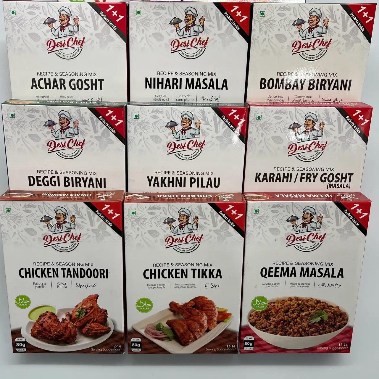 Desi Chef Cooking Masala Authentic Pakistani Taste Flavor Homemade Spice