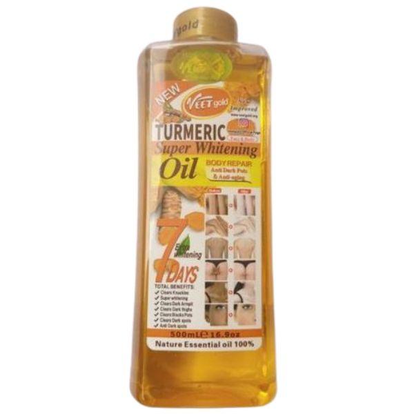 Veet Gold Turmeric Super Whitening Body Repair Oil 500ml 0