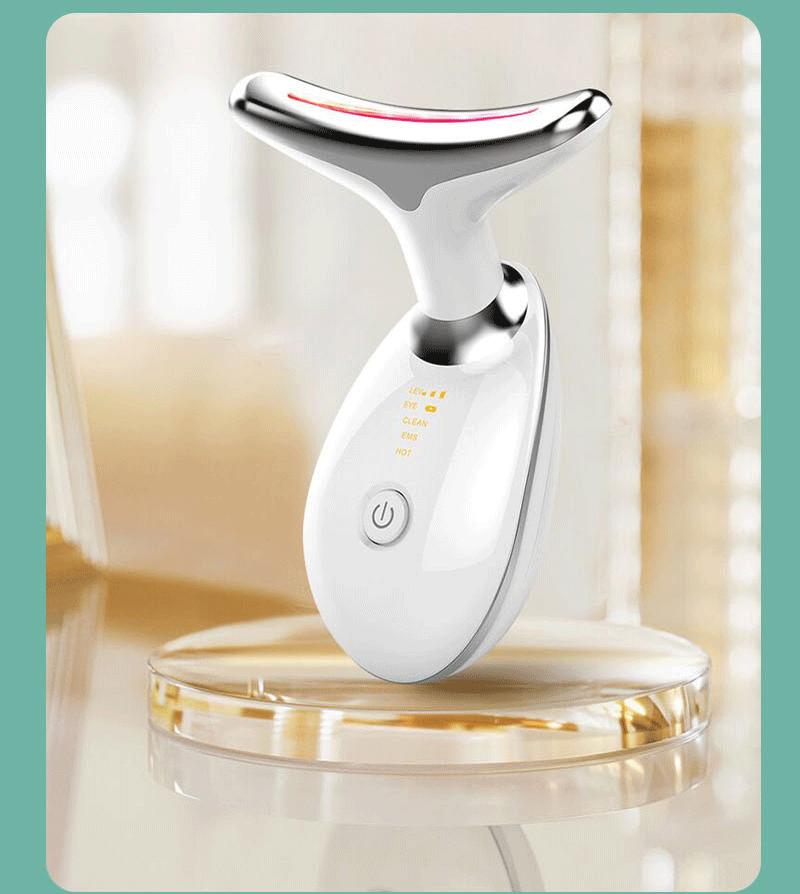 Product Introduction of Neck Lifting Massager | Professional 3-Colour LED Skincare Tool | Gift for Women 1