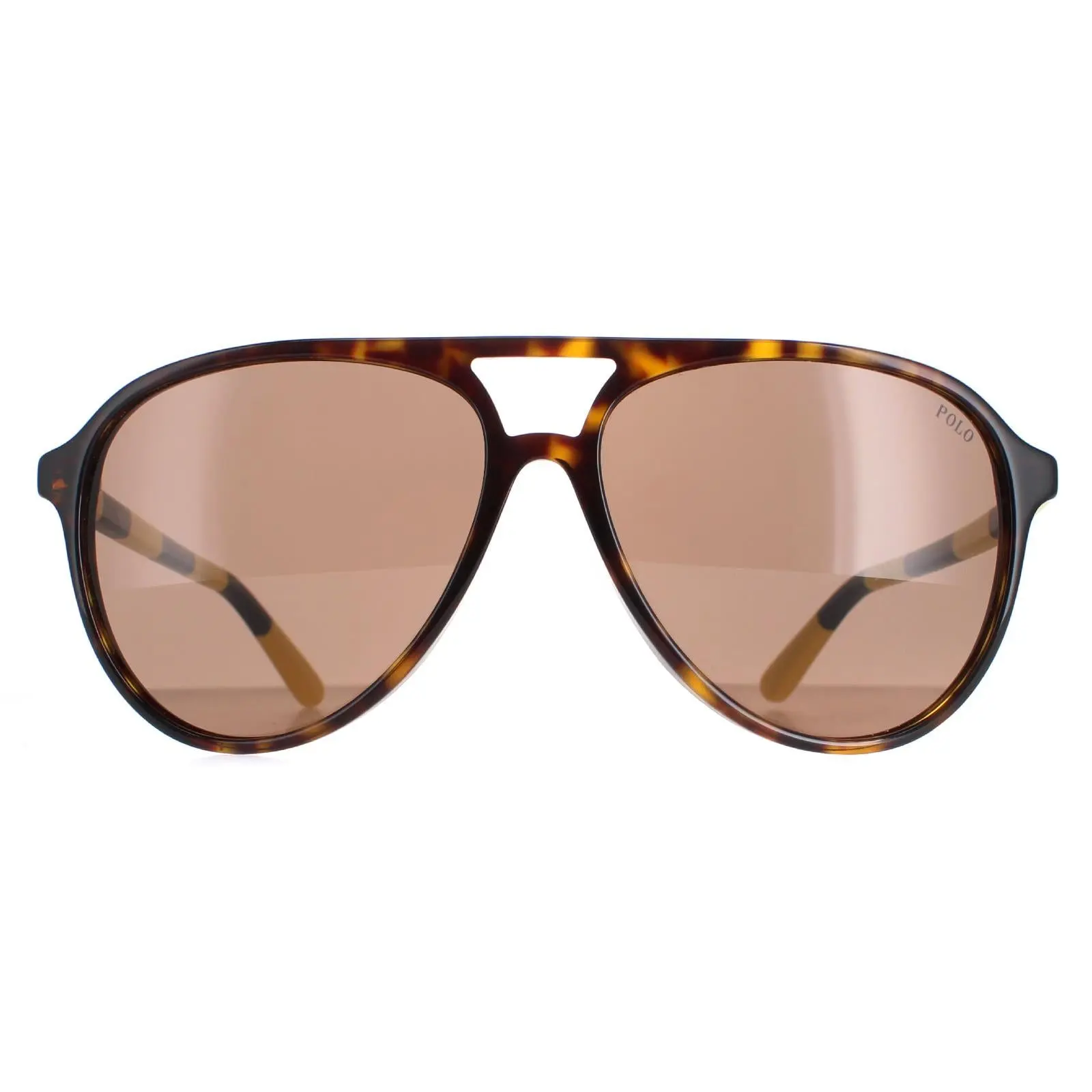 Polo Ralph Lauren Sunglasses PH4173 500373 Shiny Dark Havana Brown for Male - Mens Sunglasses - Menswear
