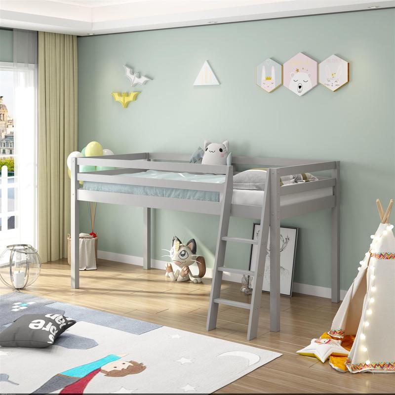 Kosy Koala Mid Sleeper for Kids - Space-Saving, Durable, and Customisable Mid Sleeper for Kids, (Grey, 3ft) 2