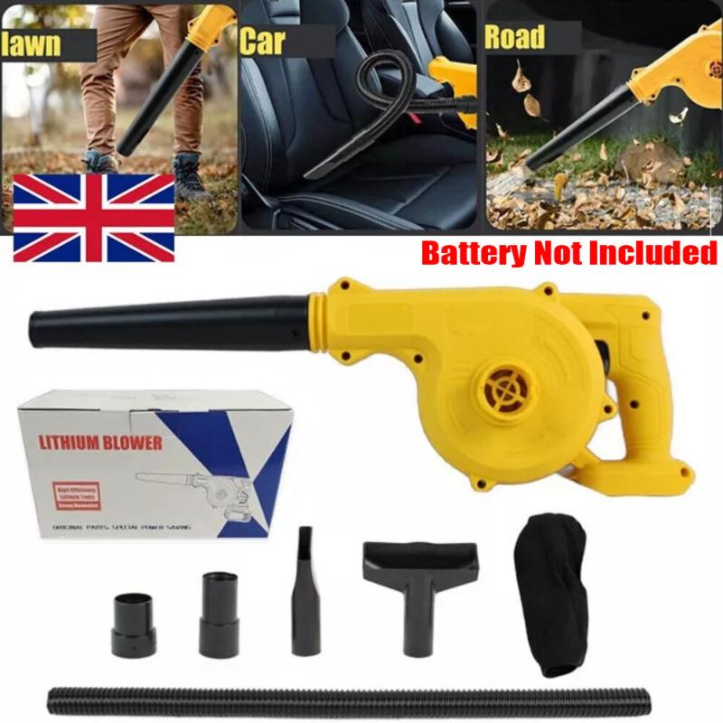 20V Battery 2-in-1 Electric Leaf Blower + Vacuum Cleaner UK 0