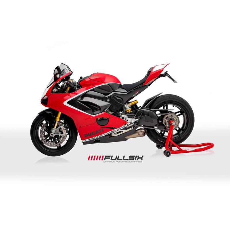 Fullsix Ducati Panigale V4 Carbon Fibre Frame Covers 2