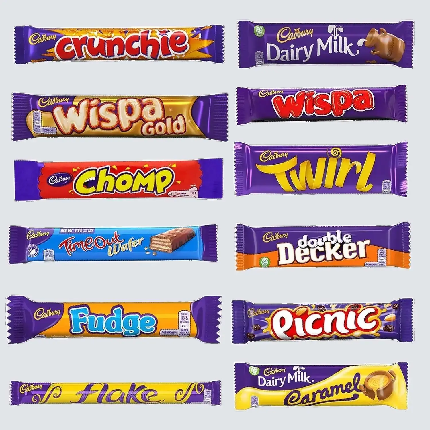 Pick 'n' Mix - Cadbury Standar Size Bars - Mega Chocolate Gift Hamper.