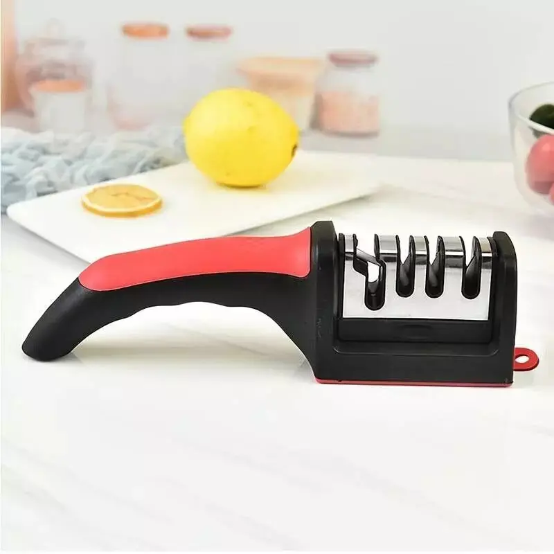 4 StageS Knife Sharpening Kitchen Blade Tool Sharp Professional Knife Sharpener 6