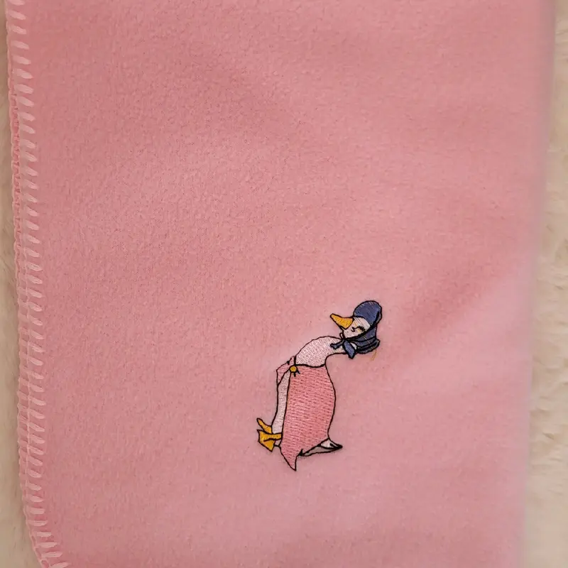Babys rabbit / duck fleece blankets 2