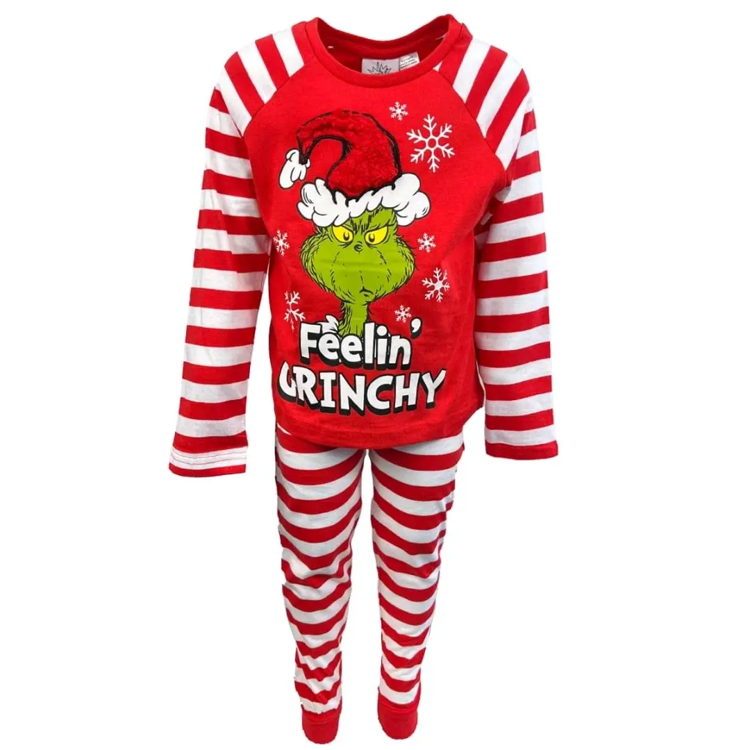 Grinch Christmas Pyjamas for Kids - Unisex
