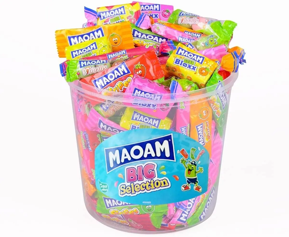 Haribo MAOAM Selection, 1.14kg - Delicious Candy Snack