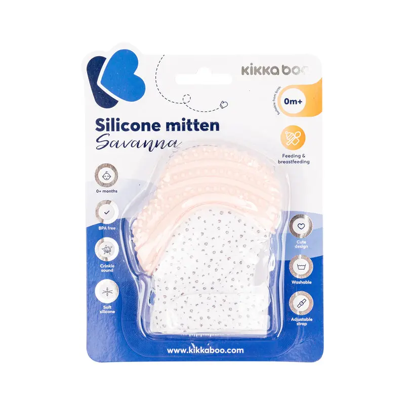 Kikka Boo Silicone Mitten 2 Colours 5