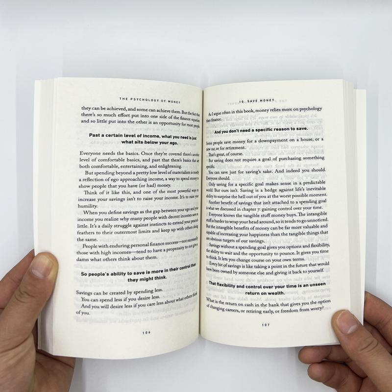 The Psychology of Money— Timeless Lessons on Wealth, Greed, Happiness Finance Books for Adult 2