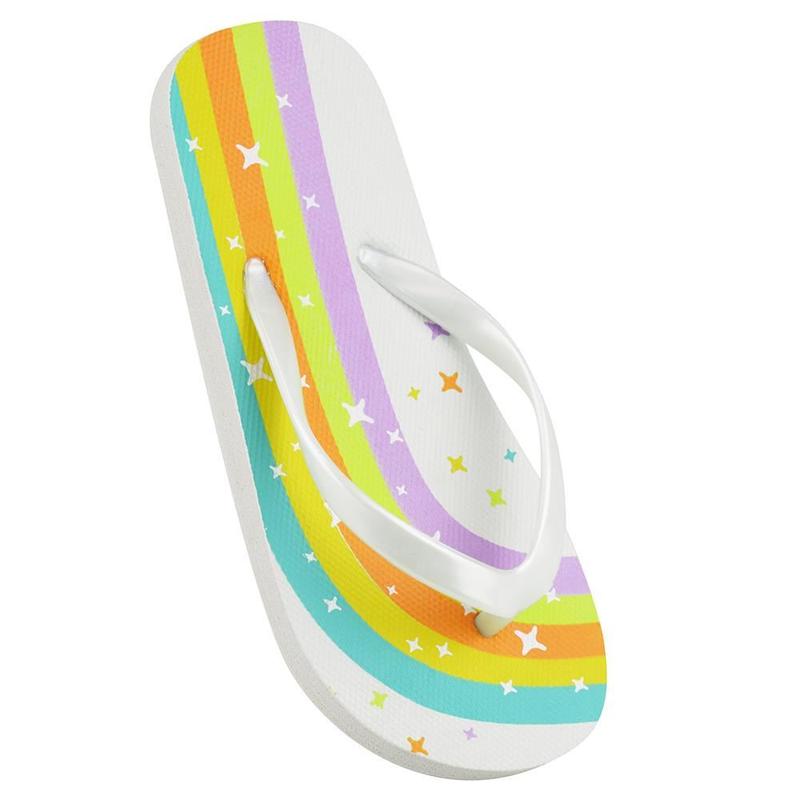 A2Z 4 Kids Girls Flip Flop Lightweight Soft Cushioned Footwear Arch Support Slipper For Spring, Summer, Travel & Beach Slippers Shoes 3