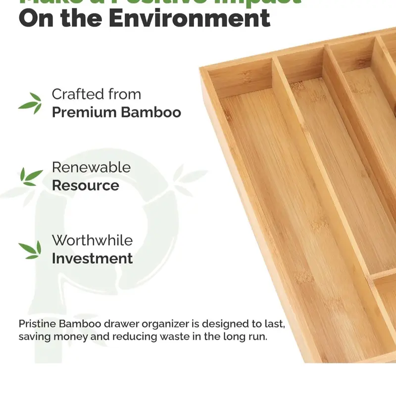 Bamboo Tray, Bamboo Tray Organiser, Bamboo Tray Storage 2