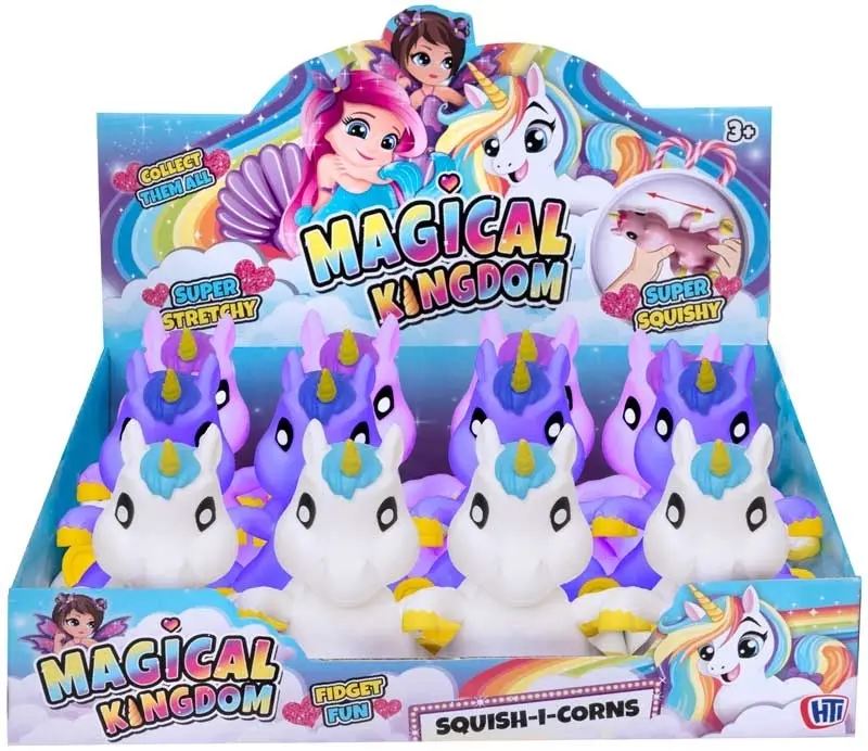 MAGICAL KINGDOM SQUEEZE SQUISHY UNICORN