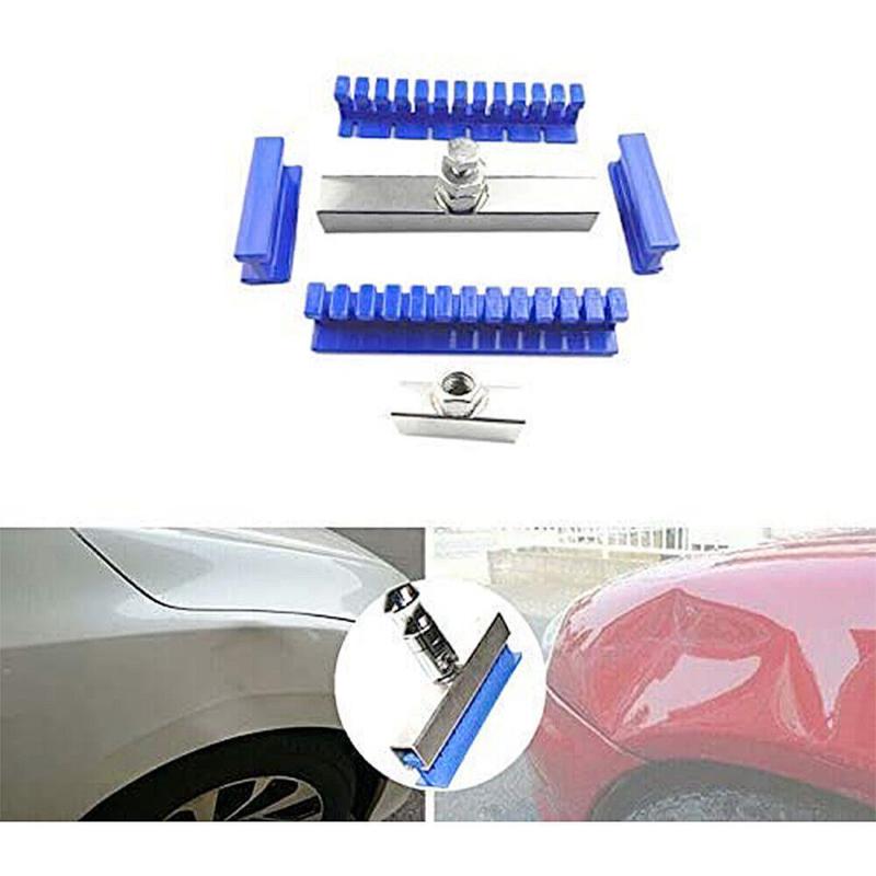 6pcs Set Paintless Dent Removal Kit Slide Hammer Puller Tab Auto Car Repair Tool 7