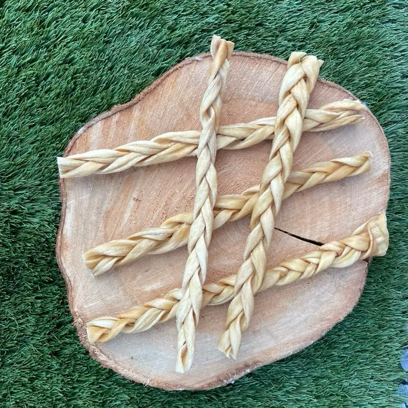 Lamb Braids (Large) - Natural dog treats