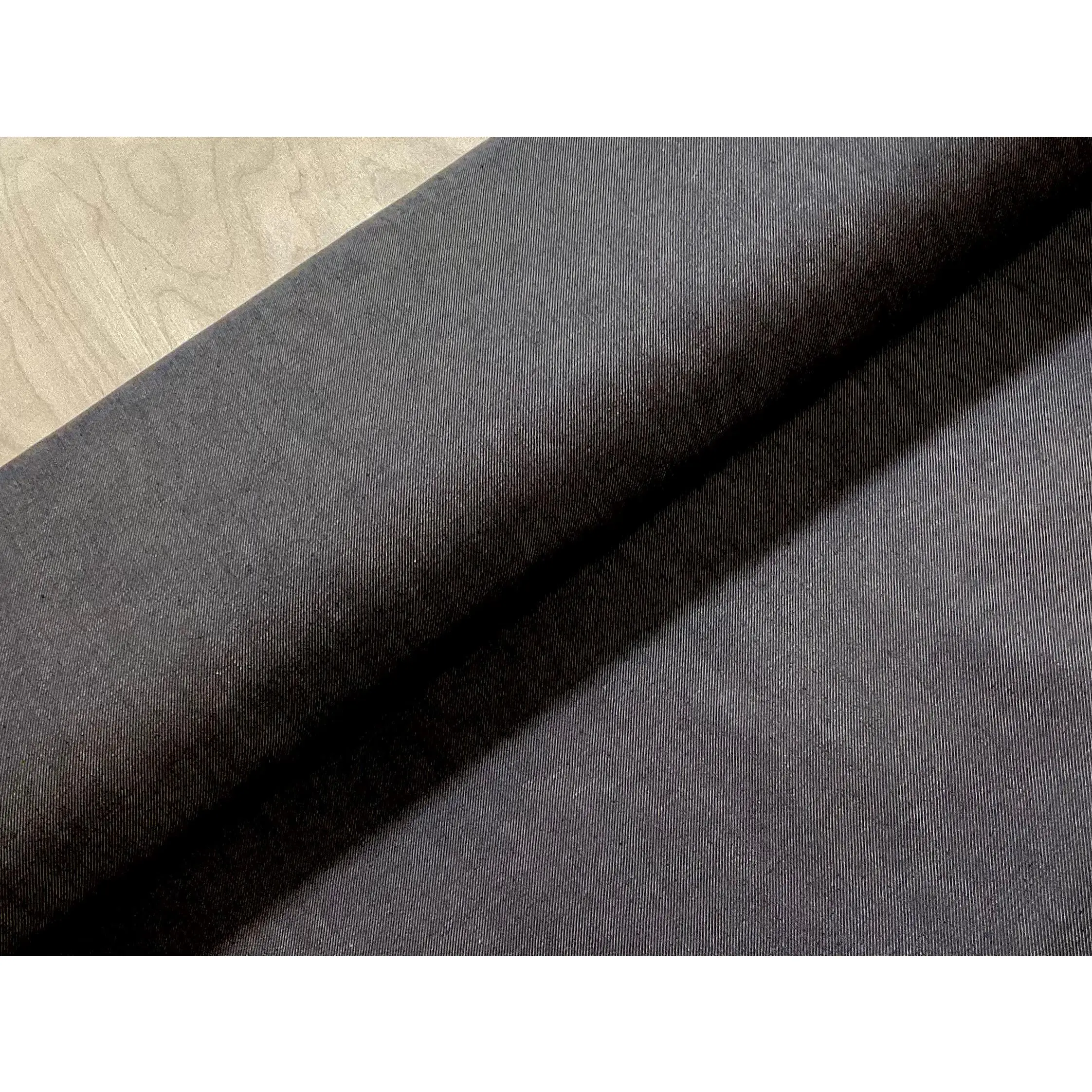 Black and Khaki Stretch Denim