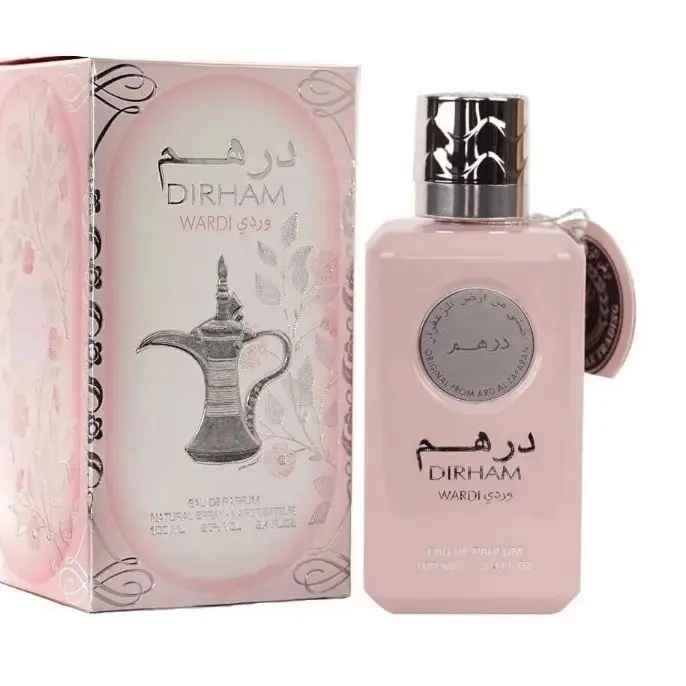 Dirham Wardi edp perfume 100ml for women By super fragrances - sweet raspberries pink pepper bergamot