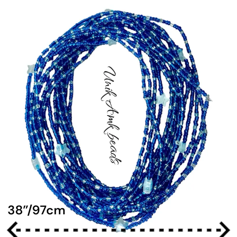Glow in dark waist beads 2