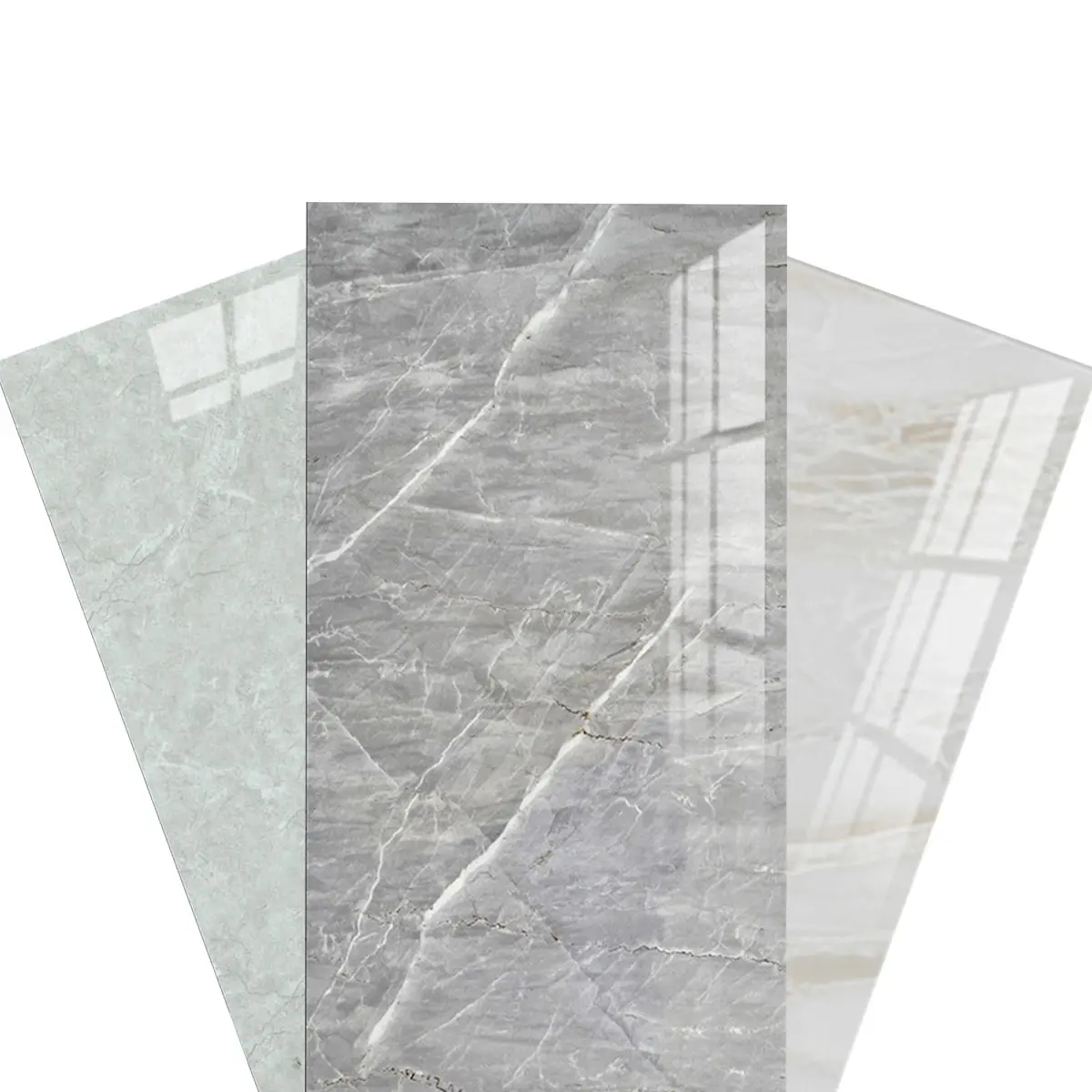 Viral Peel & Stick Marble Tiles (10 Pack) - Waterproof Self-Adhesive Wall & Floor Stickers for Kitchen/Bathroom, Anti-Mould DIY Home Decor with UK Fire Rating Certified, Instant Spa-Style Makeover & Rental Friendly fireproof