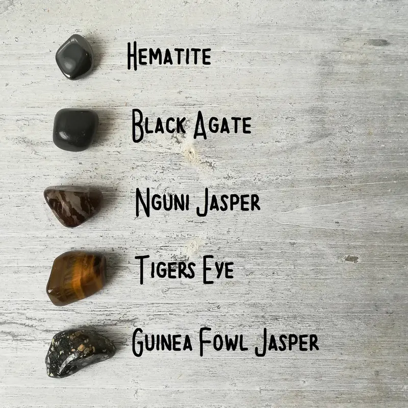 Crystals For Protection | Genuine Tumblestones | Protection Crystals | Grounding Crystals 1