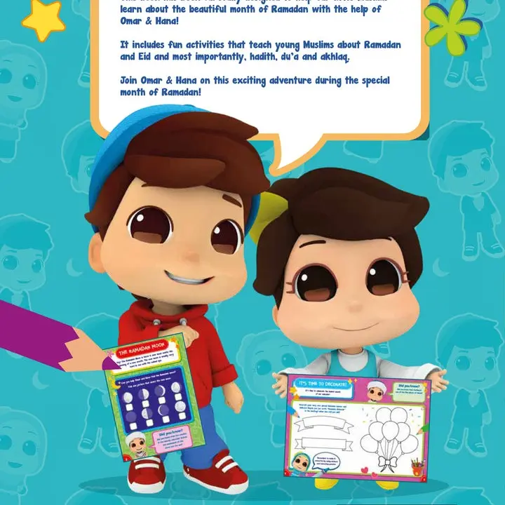 Omar and Hana Ramadan Activity Book 4