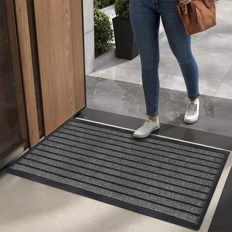 Washable Door Mats Indoor & Outdoor - Non-Slippery Heavy Duty - Stylish & Large Rubber - Perfect Dust Grabbing Doormats ,Hallway Runner , Runner For Dog 4