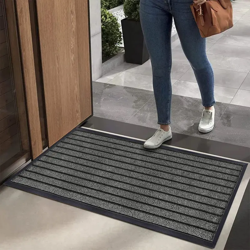 Washable Door Mats Indoor & Outdoor - Non-Slippery Heavy Duty - Stylish & Large Rubber - Perfect Dust Grabbing Doormats ,Hallway Runner , Runner For Dog 4