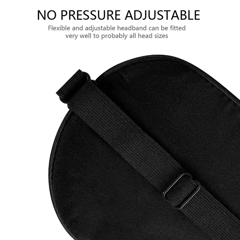 Silk Eye Mask, 2 Pack Natural Silk Sleep Mask with Adjustable Strap and Ear Plugs, Eye Cover for Sleeping, Blocks Light Blackout Sleeping Eye Mask for Women Men 2