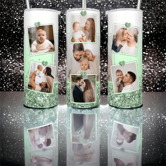 Personalised Photo Tumbler, Custom Picture Tumbler, Insulated Photo Tumbler, Gift for Her, Keepsake Tumbler drinkware 2