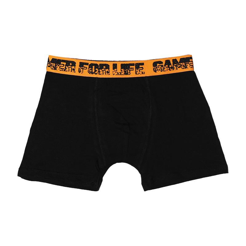 Gamer Kids Boxer Trunks - 5 Pack - "Gamer for Life" Jacquard Waistband - Graffiti Waistband Design Underwear - 95% Cotton, 5% Elastane - Size 5-13 Years 7