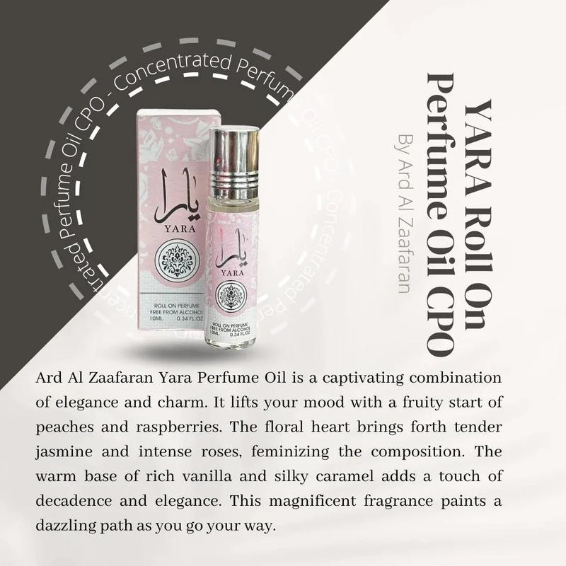 Yara Roll On Perfume Oil for Women, Alcohol-Free, 10 ml 4
