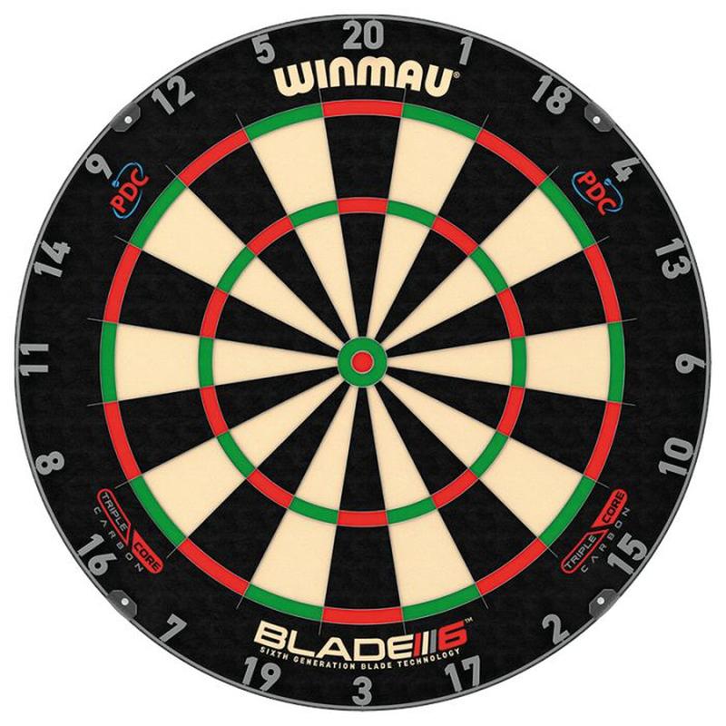 Winmau Blade 6 Triple Core Professional Level Dartboard 0